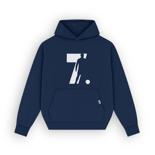 Seven Human Navy Blue Hoodie