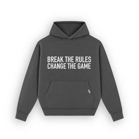 Break the Rules Malaysian Grey Hoodie