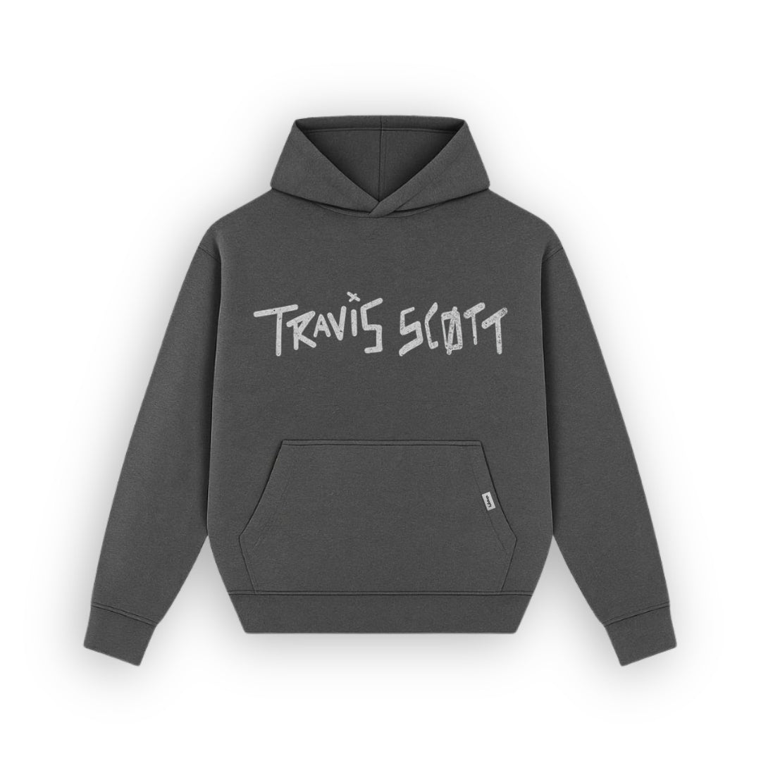 Travis Scott Malaysian Grey Hoodie