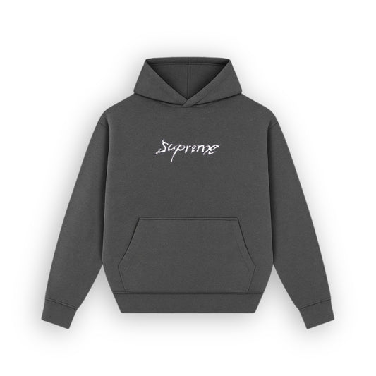 Supreme  Malaysian Grey Hoodies