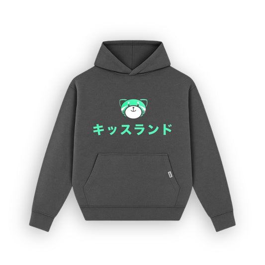 Kawaii Bear Malaysian Grey Hoodie