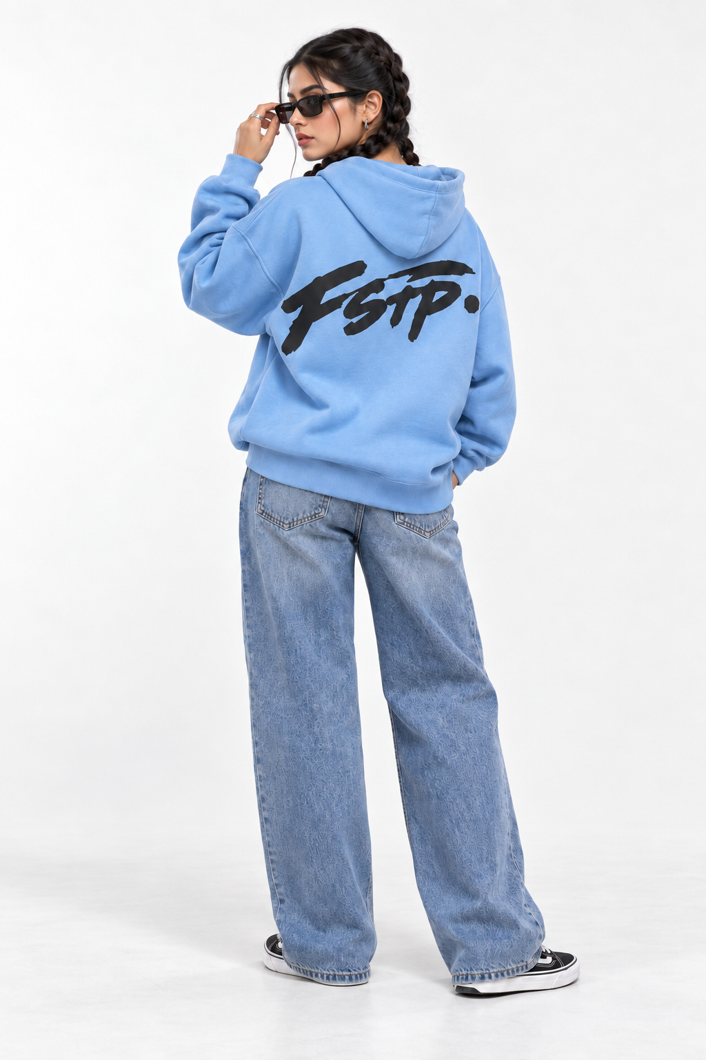 Sky Blue Essential Hoodie