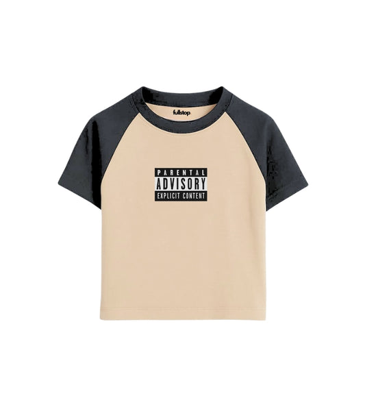 Parental Advisory Baby Tee.