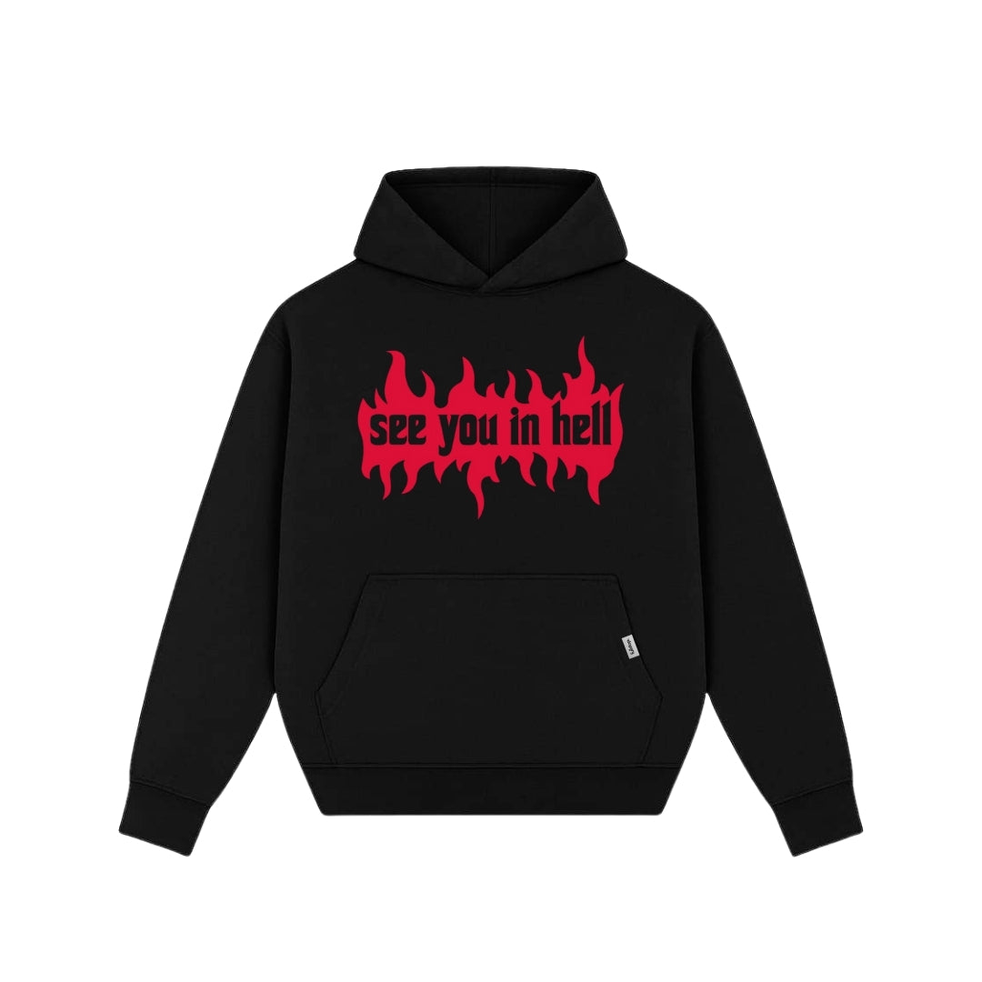 See You In Hell Black Hoodie