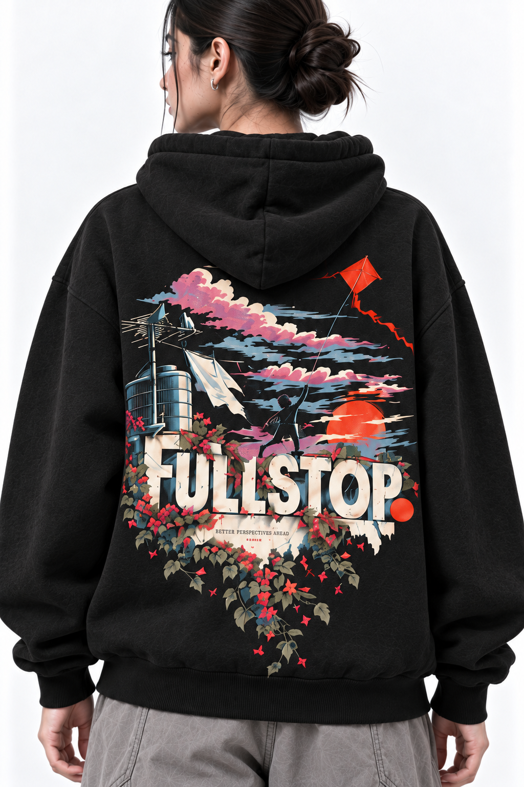 Black Evening Hoodie