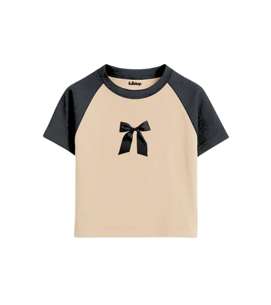 Black Ribbon Baby Tee.