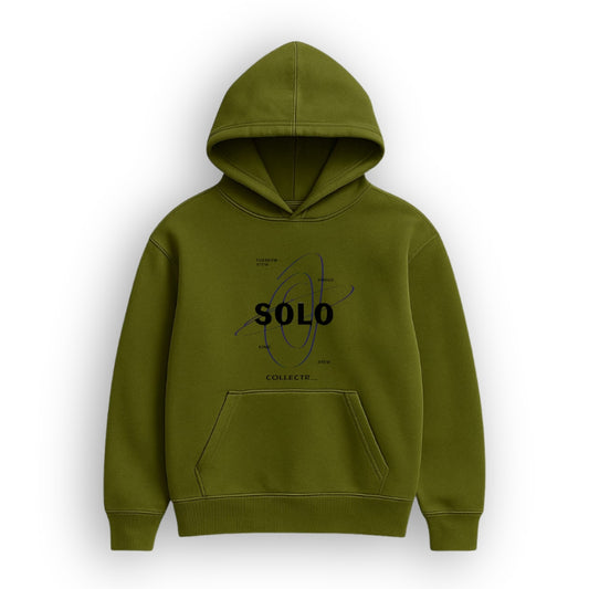 Solo Olive Green Hoodie
