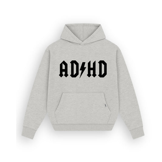ADHD Heather Grey Hoodie