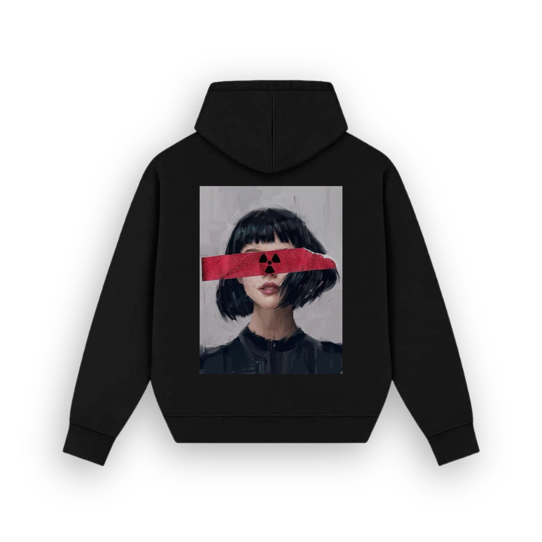 Boundary Black Hoodie