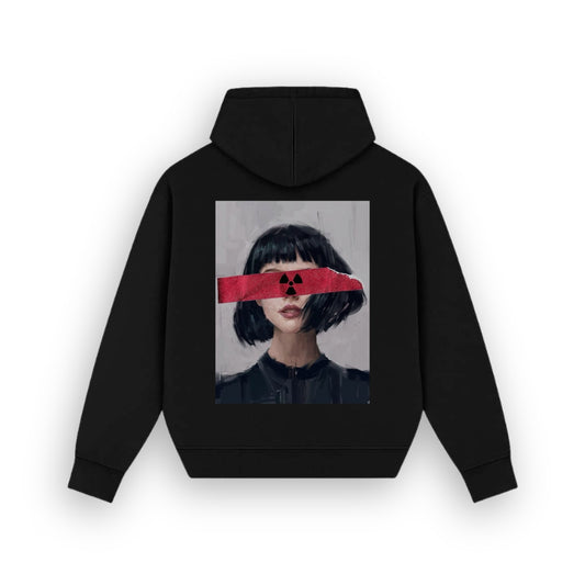 Boundary Black Hoodie