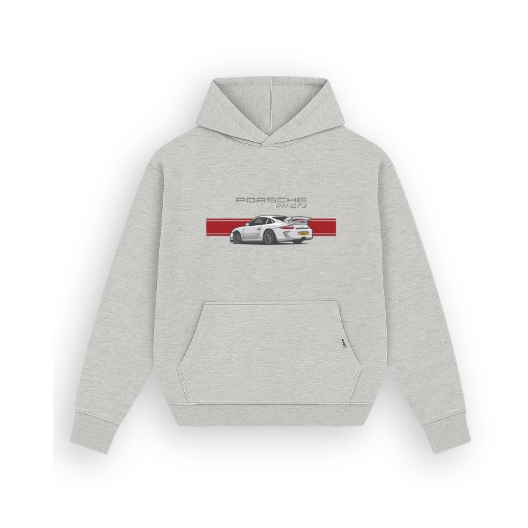 Porsche Edition Heather Grey Hoodie