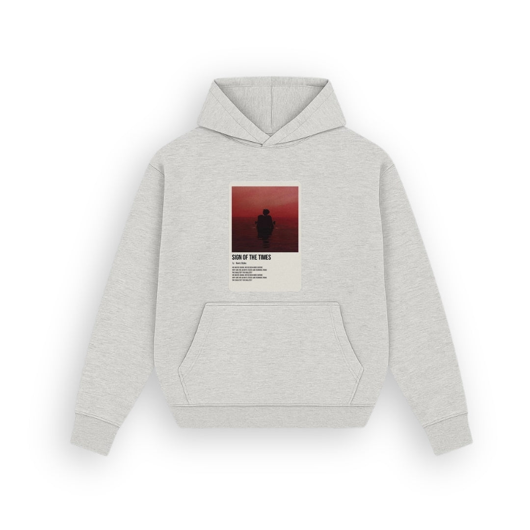 Blood Day Heather Grey Hoodie
