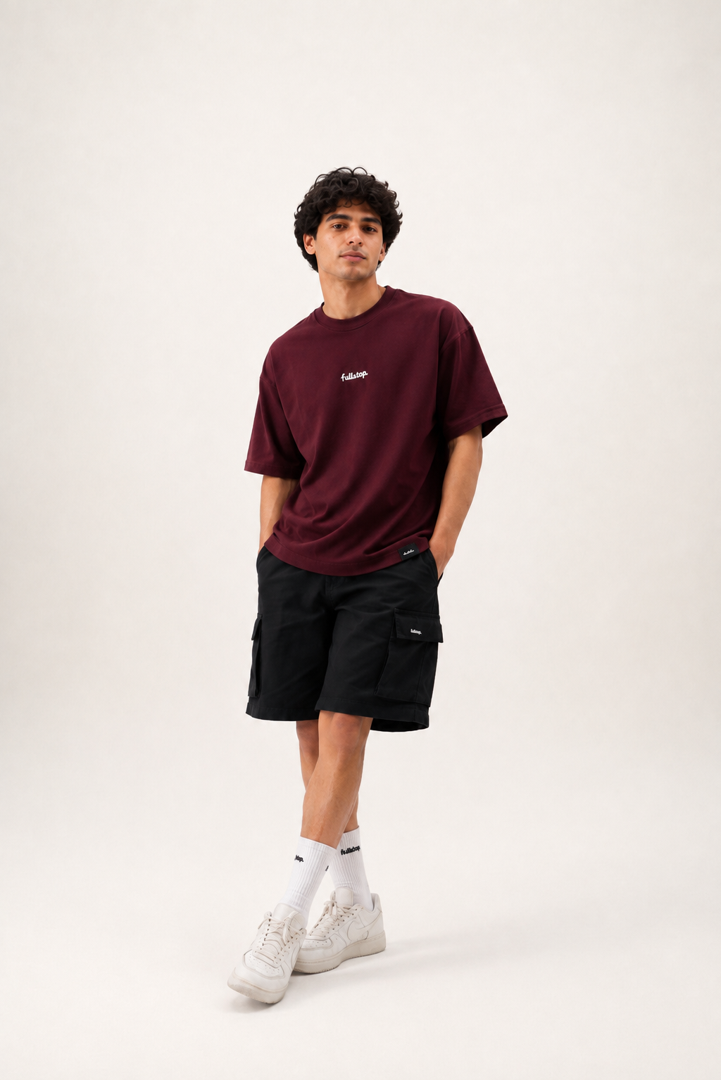 Maroon Essential T.Shirt.
