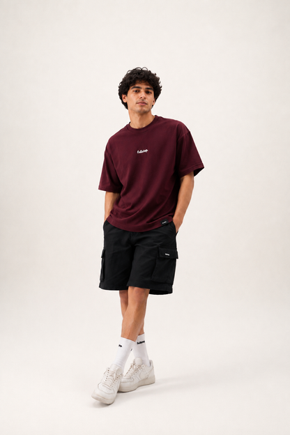 Maroon Essential T.Shirt.