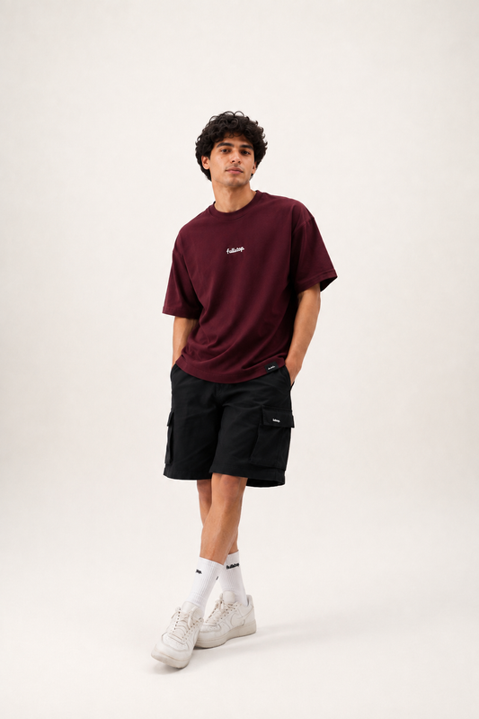 Maroon Essential T.Shirt.