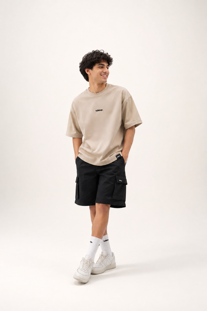 Beige Essential T.Shirt.