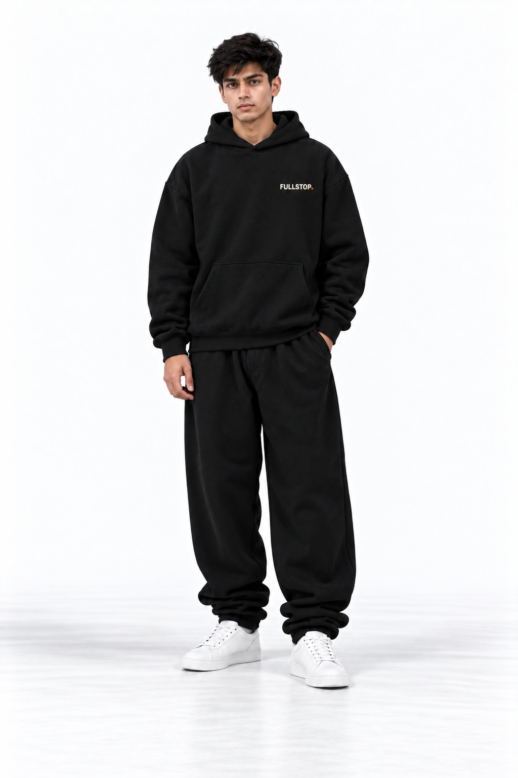 Black Quiet Hoodie