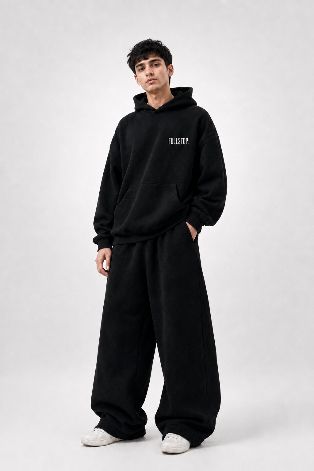 Black Pause-001 Hoodie