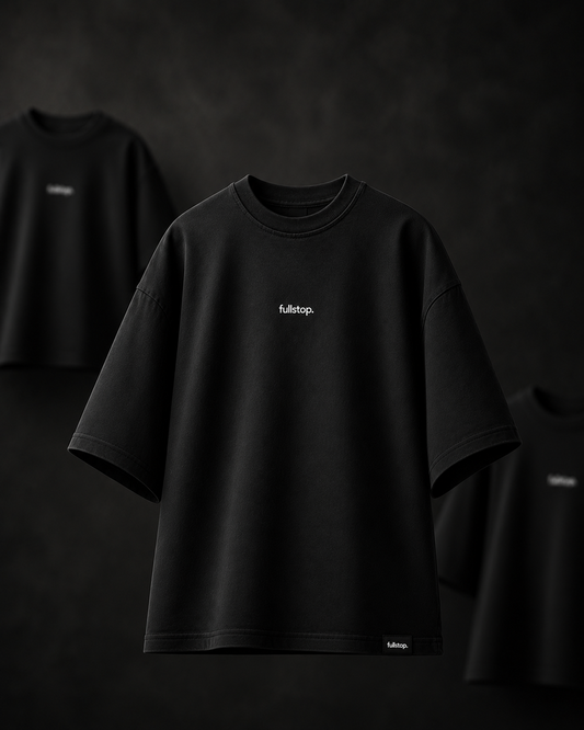 Black Essential T.Shirt.