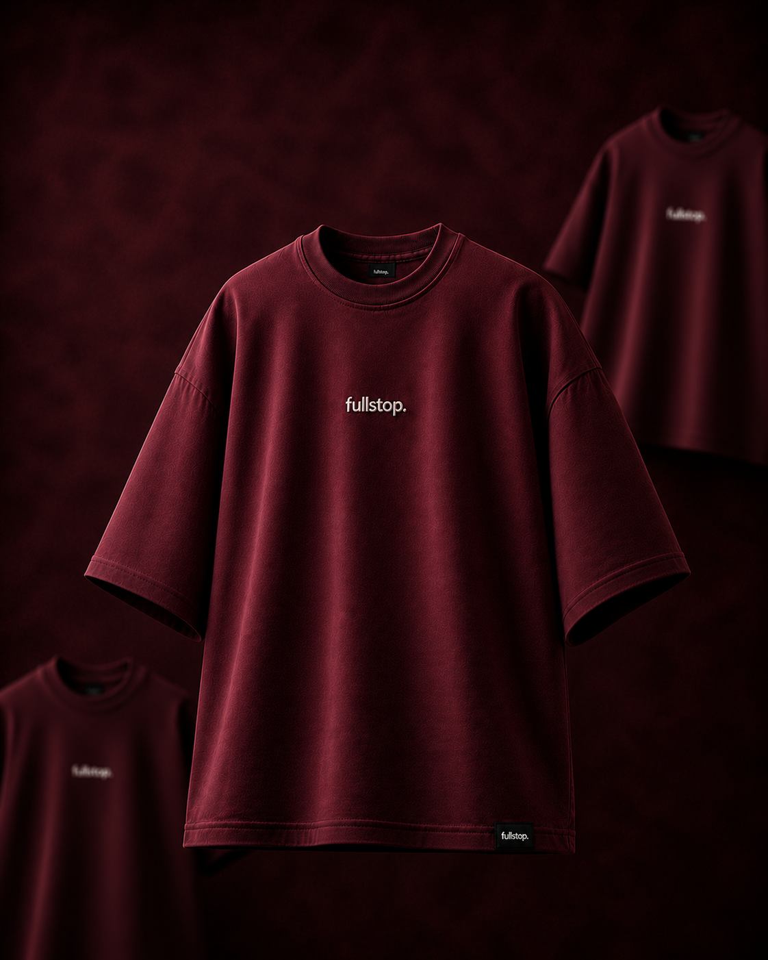 Maroon Essential T.Shirt.