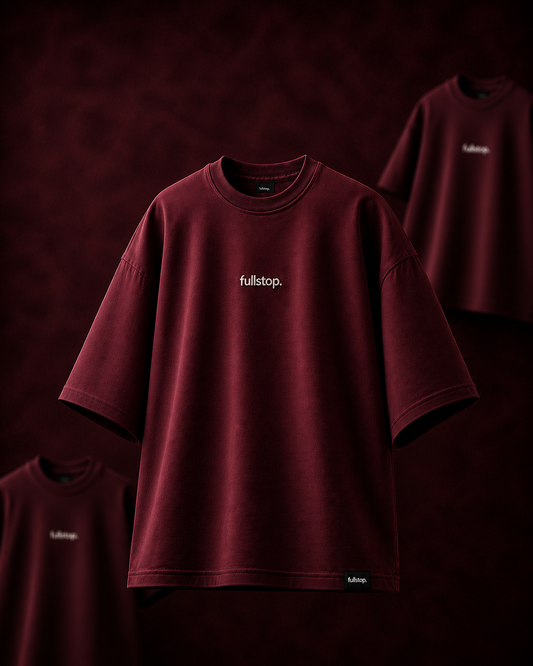 Maroon Essential T.Shirt.