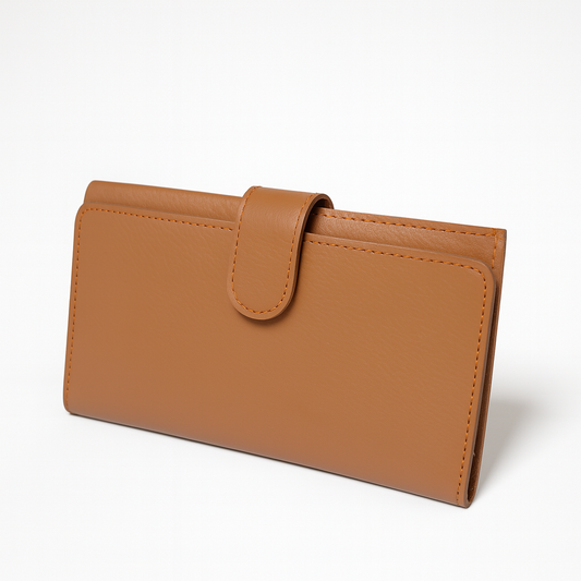 Caramel Classic Leather Wallet