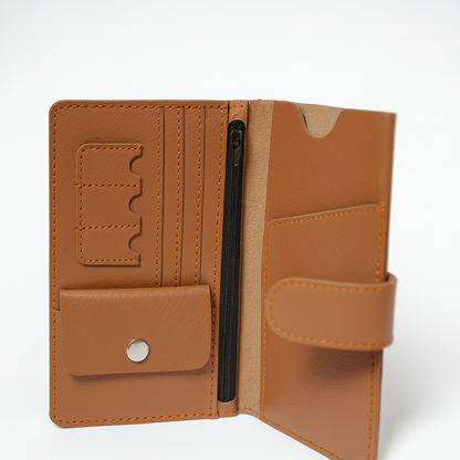Caramel Classic Leather Wallet