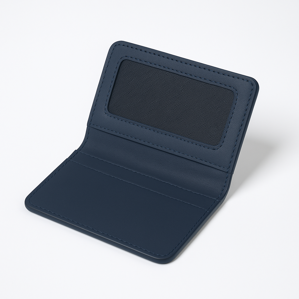 Midnight Blue Slim Wallet