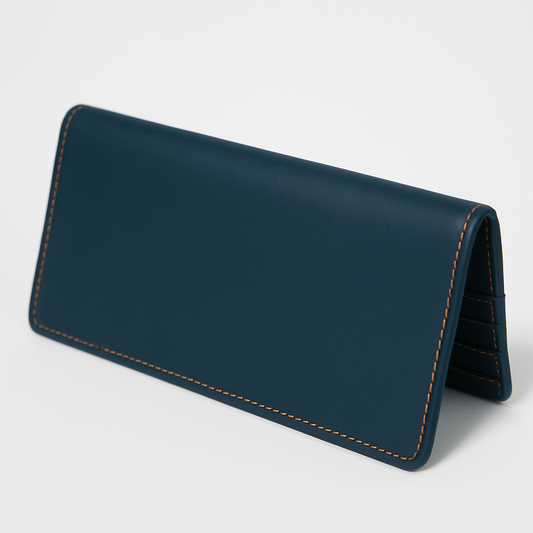 Deep Navy Travel Wallet