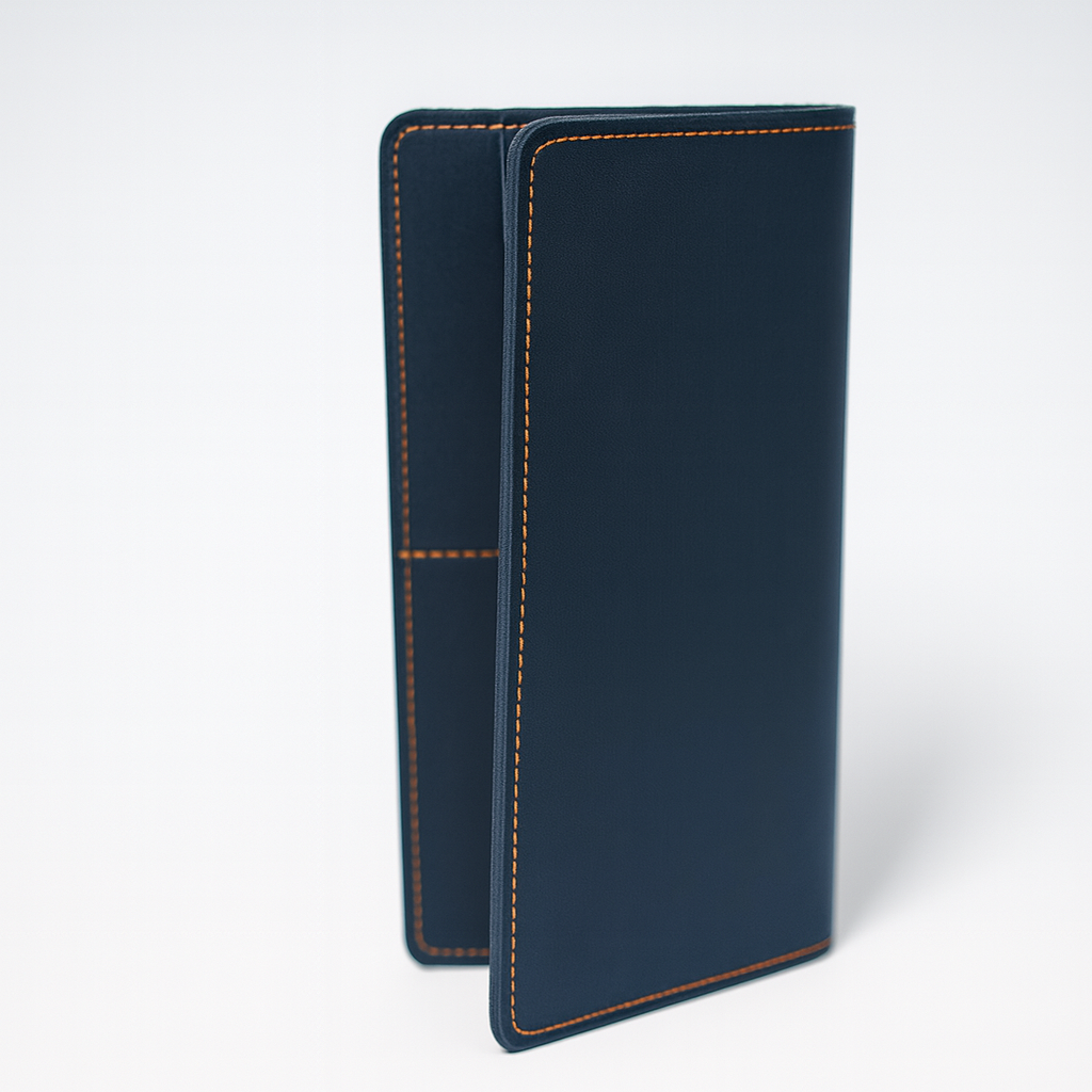 Deep Navy Travel Wallet