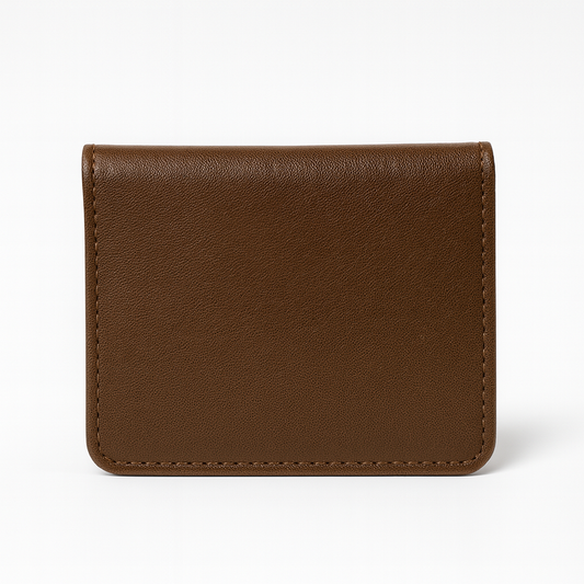 Chestnut Slim Card Holder