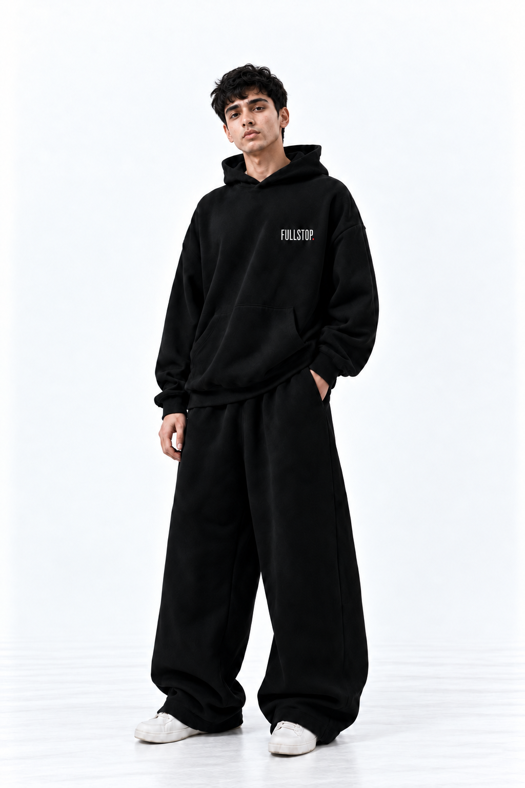 Black Pause-001 Hoodie