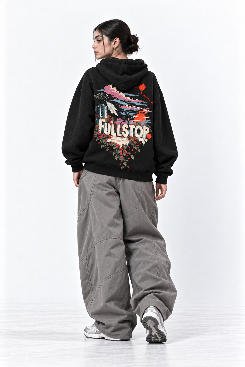 Black Evening Hoodie