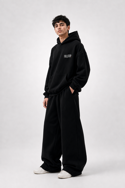 Black Pause-001 Hoodie