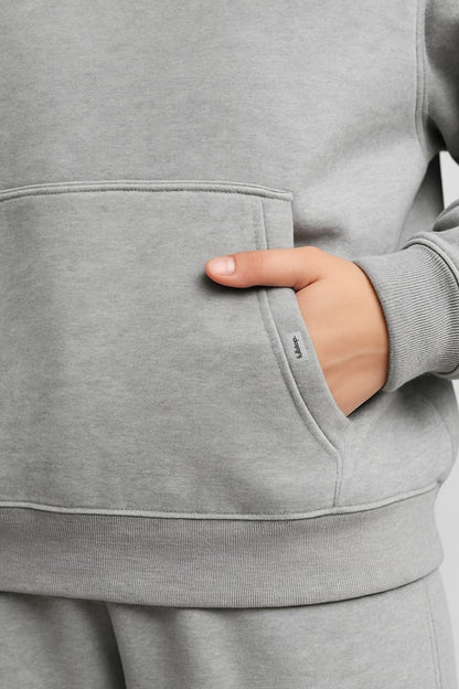 Minimal Heather Grey Co-Ord Set