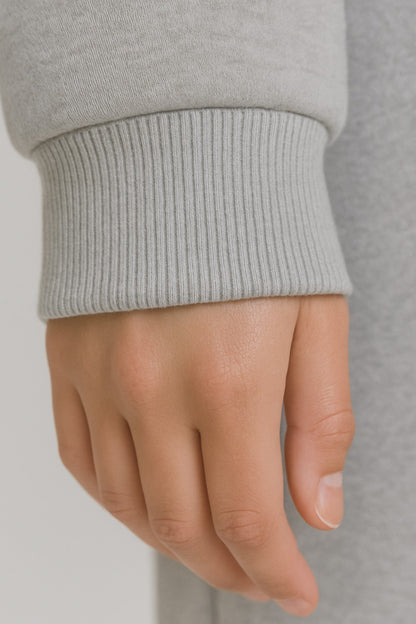 Minimal Heather Grey Co-Ord Set