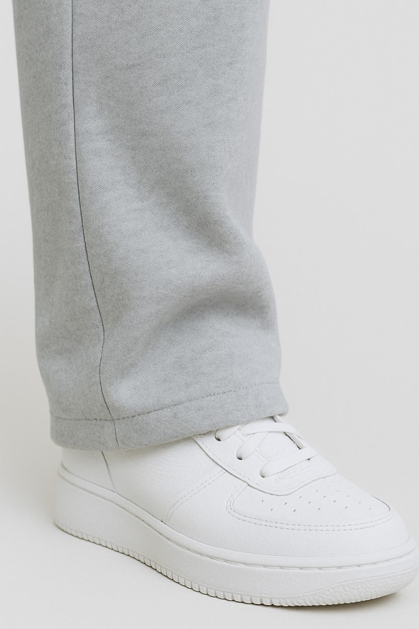 Minimal Heather Grey Co-Ord Set