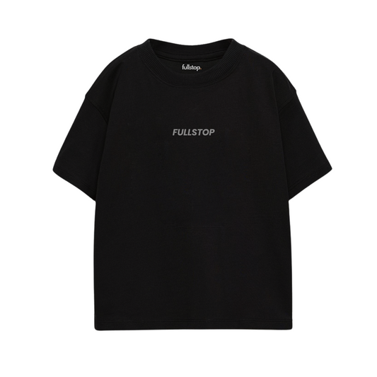 Black Essential Oversize Tee