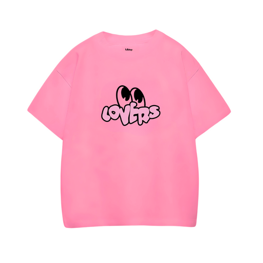 Lovers Pink Oversize Tee
