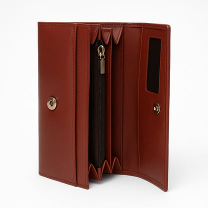 Bordeaux Luxe Leather Wallet