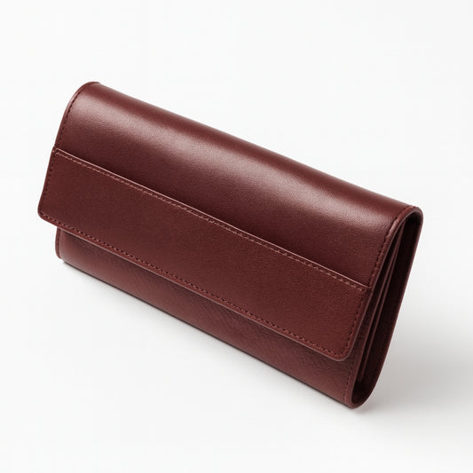 Bordeaux Luxe Leather Wallet