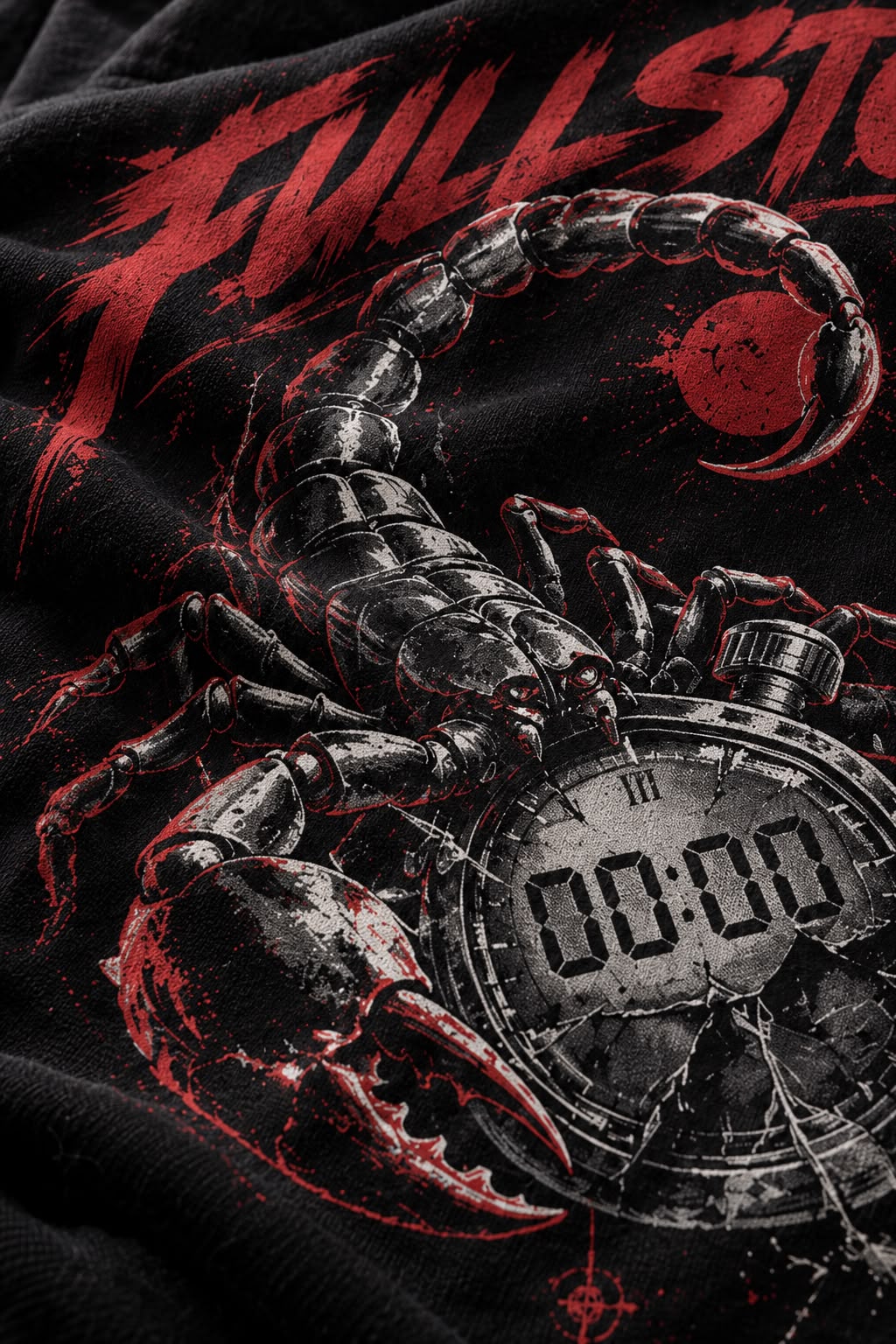 Black Zero Hour Hoodie