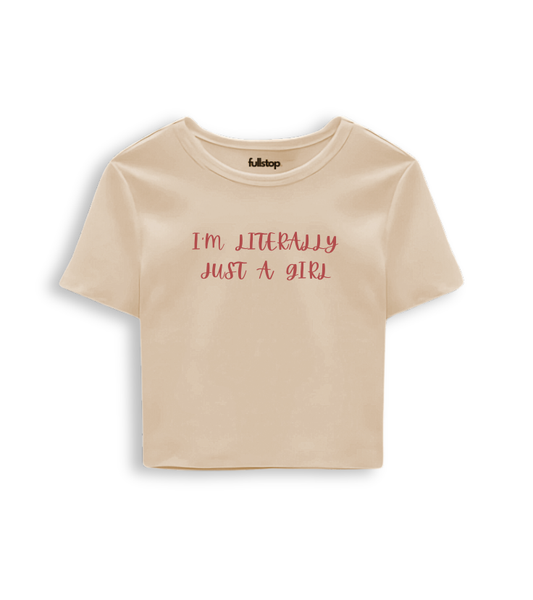 I'm Just a Girl Baby Tee