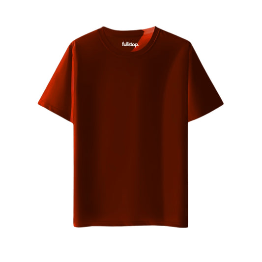Maroon Short Sleeves T-Shirt