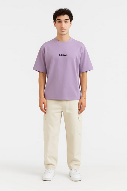 Lilac Essential Oversize Tee
