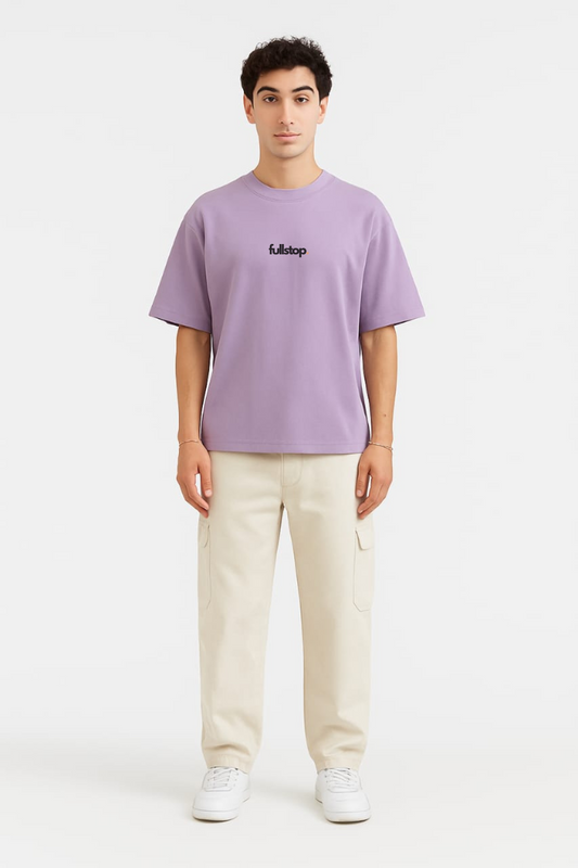 Lilac Essential Oversize Tee