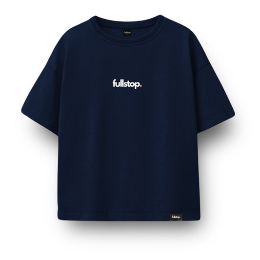 Navy Blue Essential Oversize Tee.