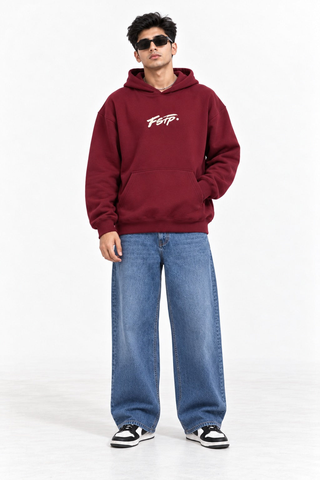 Maroon Essential Hoodie
