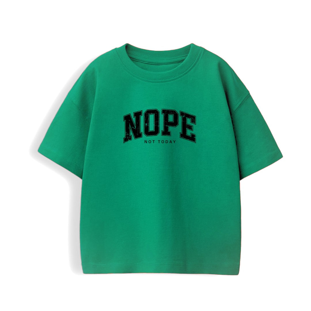Nope Racing Green Oversize Tee