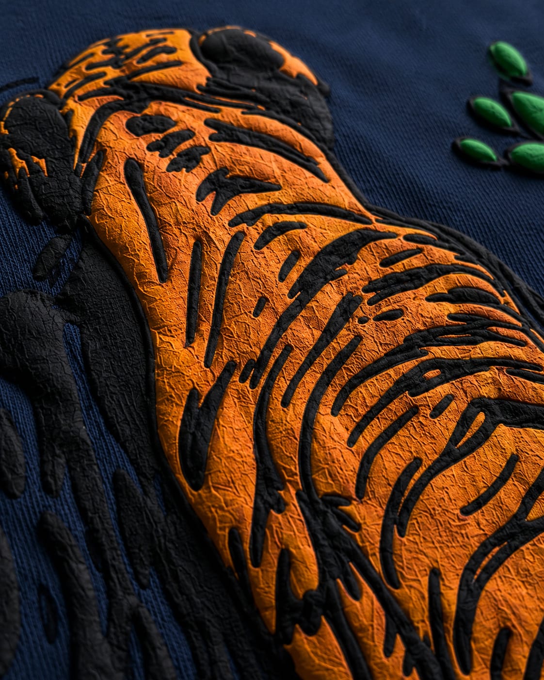 Navy Blue Mosaic T-Shirt